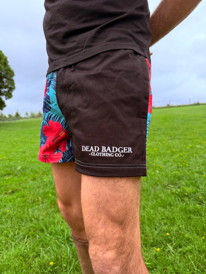 Black/Hawaiian Shorts