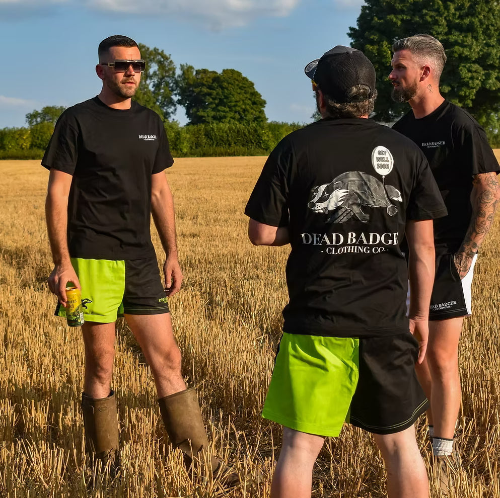 Dead Badger Clothing black graphic tee lifestyle