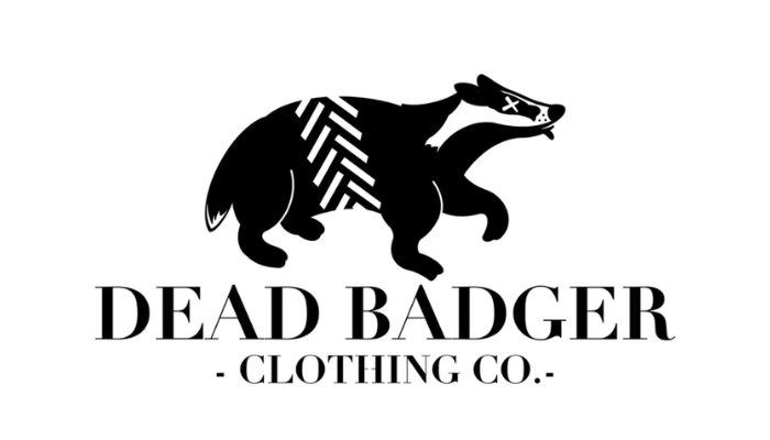 Dead Badger Clothing logo black